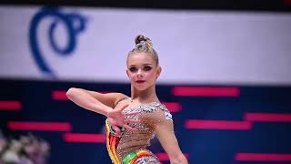 Anna Popova Ribbon Russian Cup 2022 EF [upl. by Jollanta903]