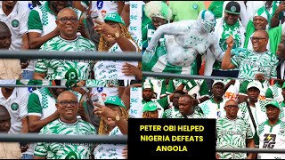 AFCON 2023 Peter Obis Presence Gave Super Eagles Hope As They Defeats Angola Must Watch [upl. by Enyrehtac]