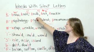 Spelling amp Pronunciation  Words with Silent Letters [upl. by Spike794]