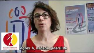 Agnès médecin généraliste en cursus de somatopsychopédagogie [upl. by Dnomar]