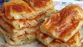 📣KAÇ TEPSİ YAPSANIZ HEPSİ FIRINDAN ÇIKTIĞI GİBİ BİTER 🤤 BÖREK TARİFİ‼️ KOLAY VE LEZZETLİ asmr [upl. by Ferna]