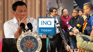 Duterte summoned over Castro complaint MMDA suspends Nebrija over Edsa busway mess  INQToday [upl. by Igig]