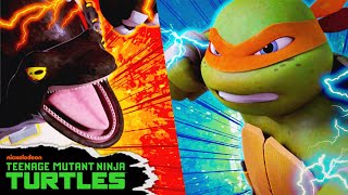 Mikey Uses NEW POWERS To Save His Brothers ⚡  Full Scene  Teenage Mutant Ninja Turtles [upl. by Sarilda]