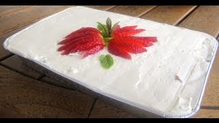 Tarta de Galletas y Fresas [upl. by Orsay]