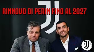 PERIN RINNOVA CON LA JUVENTUS [upl. by Llenyr73]