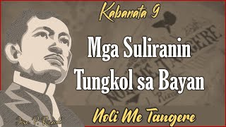 KABANATA 9  NOLI ME TANGERE [upl. by Jonis140]