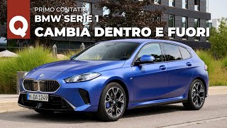 120 15 tre cilindri e M135 dal vivo motori tecnologia e interni Nuova BMW Serie 1 2025 [upl. by Nodnal]