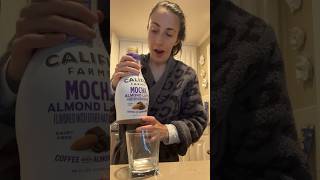 Califia Farms Mocha Almond Latte review califiafarms drinkreview [upl. by Elumas]