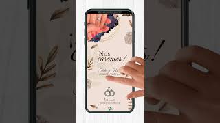 Invitación Interactiva en PDF para Bodas y Matrimonios 😱😍 Video invitaciones de Casamiento 💖 [upl. by Elaynad400]