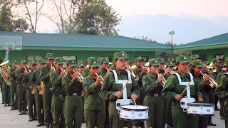 Farewell Slavianka Марш quotПрощание славянкиquot  East Shan State NDAA Band Burma [upl. by Bohlin]