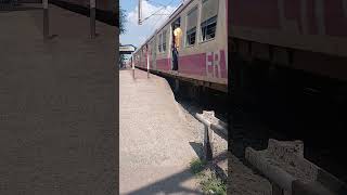 Memu and Emu Local Train passing  Train  railway  track  viral  nice [upl. by Htiekram]