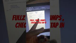 FREE FULLZ  PROS  FUMPS  CHECKS  LOGS TAP IN TO LESRN HOW TO DO ALL [upl. by Leban]