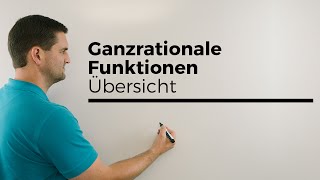 Ganzrationale Funktionen Übersicht Polynomfunktionen  Mathe by Daniel Jung [upl. by Jordon298]