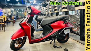 2024 Yamaha Fascino S New Updates Full Review ❤️ Price amp Features 🔥 Better Than All 125 CCs [upl. by Brenn631]