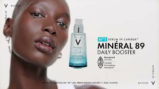 Mineral 89 Fortifying Booster  20s  Vichy Laboratoires [upl. by Ocirrej]