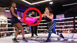 Dani Costalonga vs Meriah Hill  Full Fight  PFC Pillow Fight Championship [upl. by Saloma]