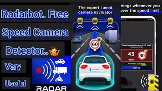 Radarbot Free Speed Camera DetectorHow to avoid Overspeeding Fine Radarbot app is very useful 👌 [upl. by Ahsratal276]