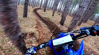 Doesnt Get Better Than THIS  dirt bike fast trail riding [upl. by Otanutrof]