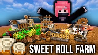 Early Game Sweet Rolls Farm with Minecraft Create [upl. by Britta355]