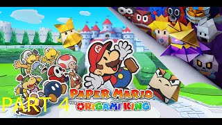 Paper Mario The Origami King  First Playthrough  Part 4 [upl. by Lledner]