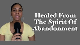 My Testimony On Healing From The Spirit of AbandonmentFasting From 6am6pmGod Spoke to me christ [upl. by Karlow563]