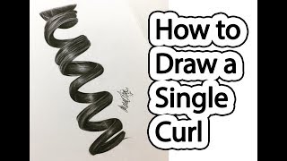 How to draw a ringlet [upl. by Maurie]