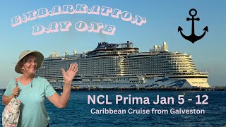 NCL PRIMA Cruise Vlog l Embarkation Day One [upl. by Eileek]