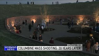 20 years after Columbine school shooting community remembers 13 lost [upl. by Hillel8]