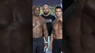 Evander Holyfield vs Vitor Belfort faceoff [upl. by Celio]