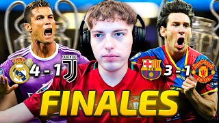 LAS ULTIMAS 19 FINALES DE LA CHAMPIONS LEAGUE 20052023  REACCION [upl. by Ahsinam573]