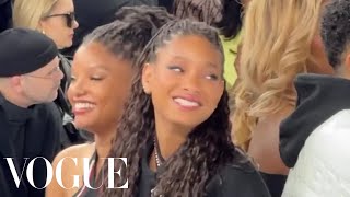 Halle Bailey amp Willow Smith Dance Off [upl. by Treborsemaj]