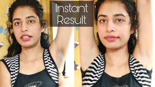 Underarms Whitening at Home Instant Results Home remedy keebisha [upl. by Aicrag]