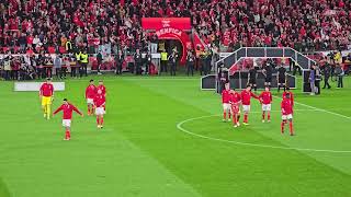 PréJogo Benfica x Sporting  Grande Espetáculo e ambiente na Luz [upl. by Ibba965]