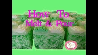 How to Melt and Pour Crystal Soap [upl. by Sherill]