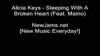 Alicia Keys  Sleeping With A Broken Heart Feat Maino REMIX NEW 2009 [upl. by Elgna]