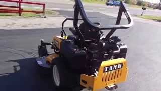 60quot Cub Cadet Commercial Zero Turn Lawn Mower L60 Tank with 27 HP Kohler Engine [upl. by Kreda]