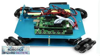 4WD 58mm Omni Wheel Arduino Robot Kit – 10020 Review [upl. by Ausoj768]