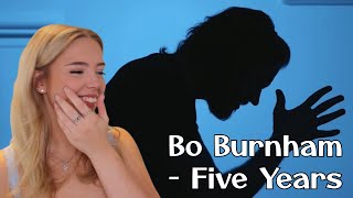 FIRST TIME REACTION TO BO BURNHAM  FIVE YEARS [upl. by Dallon]