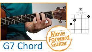 Guitar Chords for Beginners  G7 [upl. by Nomihs17]