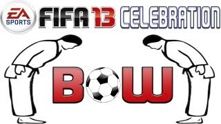 Bow  Finishing Celebration Tutorial  FIFA 13 PS3  Xbox 360 ᴴᴰ E3M13 [upl. by Anonyw]