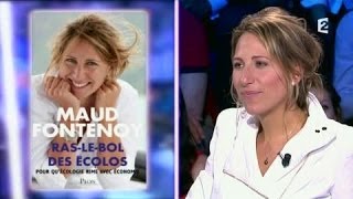 Maud Fontenoy On nest pas couché 12 avril 2014 ONPC [upl. by Hemetaf]