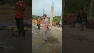 Bricks wall cement talentedworker goodwork india comedy funny automobile BituponShyamen9kf [upl. by Kcirrag]