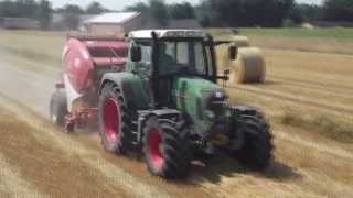 Fendt 414 Vario TMS  Lely Welger RP 445 XC 17 [upl. by Ginevra]