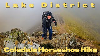 A WILD hike around the Coledale Horseshoe Lake District [upl. by Kelila]