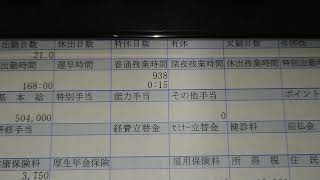 薬剤師の給与明細書を公開します！派遣薬剤師編 [upl. by Hanan971]