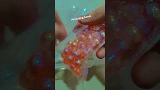 Arranging beads ASMR  diy craft beads  Crafter Maryam ⭐ [upl. by O'Kelly328]