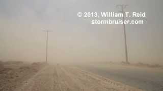 Antelope Valley Dust Storm  April 8 2013 [upl. by Tumer]