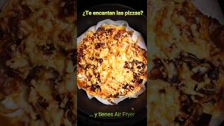 ¡Pizzaen Freidora de aire Deliciosa 🍕shorts short youtubeshorts pizza airfryer freidoradeaire [upl. by Geldens]