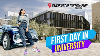 FIRST DAY IN UNIVERSITY  University of Northampton  Mithuz VibeZ  Mithila Venugopal [upl. by Aniram]