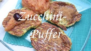 HCG21Tage Diät Zucchinipuffer Ersatz für Kartoffelpuffer [upl. by Heimer]